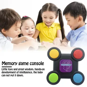 Otrok Sestavljanke Pomnilnika Igre Konzole LED Luči, Zvok Igrača Usposabljanje Strani Možganov Usklajevanje Otroci Zgodaj Izobraževalne Igrače