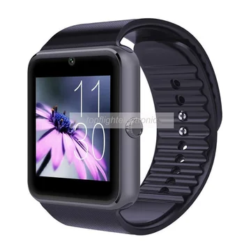 003 GT08 Uro Sinhronizacije Prijavitelj Podporo Sim Kartico Bluetooth za Apple iphone, Telefon Android Smart Watch