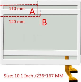 10.1 palčni zaslon na dotik P/N SX-10.1 A4 Kapacitivni zaslon na dotik plošče popravilo, zamenjava delov brezplačna dostava