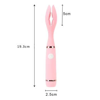 10 Hitrost Klitoris Posnetek Vibrator Masturbacija Intimno Blaga Sex Igrača za Ženske Pari Dildo G spot Stimulator Nastavek Massager