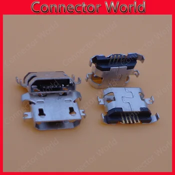 100 kozarcev/veliko mobilni mikro mini usb-vtičnica vtičnica priključek deli za Lenovo A800 S880 P780 A820 P770 S920 a670t P708 S850E S696