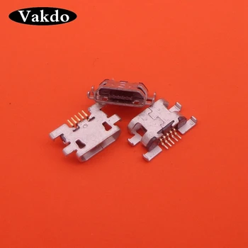 100 kozarcev Za Oukitel K6000 PRO USB Polnjenje Polnjenje Priključek Priključite Vmesnik Jack Novih mikro mini usb-vtičnico