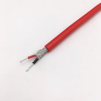 10M fleksibilno silikonsko Oklopljenega Kabla 4 Core silikonski žice visoko temperaturo Multimeter vodi žice kabel