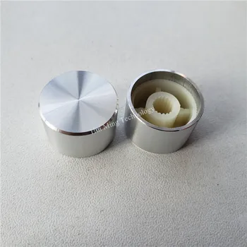 12pcs aluminija plastični pokrovček gumb potenciometra gumb Nemoteno 20*13*6 mm O gred potenciometer skp avto gumb preklopite skp Kodirnik