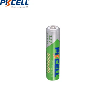 12Pcs PKCELL AAA Baterije 850mAh 1,2 V NI-MH 3A Polnilna Nizke self razrešnice precharge pilas baterij z aaa baterije polje
