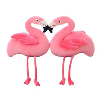 1Pcs 30/40 CM Flamingo Plišastih Igrač Nagačene Ptice Mehka Lutka Pink Flamingo Igrače Za Otroški Vrtec Otroci Darilo za Rojstni dan Visoke Kakovosti