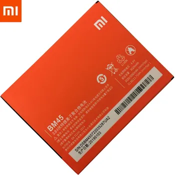 1pcs Prvotne Visoke Kakovosti BM45 3020mAh Baterija Za Redmi Note2 Xiaomi Redmi Opomba 2 mobilni telefon