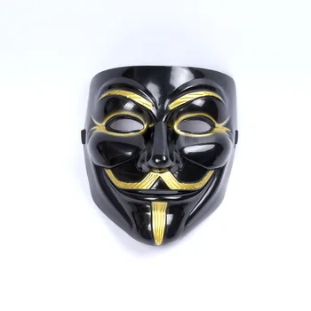 1Pcs V for Vendetta Maska Anonymous Fant Pustne Maske Maškarada Masko za Odrasle Osebe Maske Maskara de Halloween