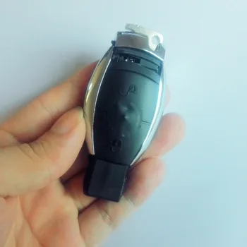 2 Gumb Smart Remote Key Primeru Za Mercedes-Benz MB CL SLk CLK C E S Razred Z nosilca za Baterijo S Tipko Rezilo Z LOGOTIPOM