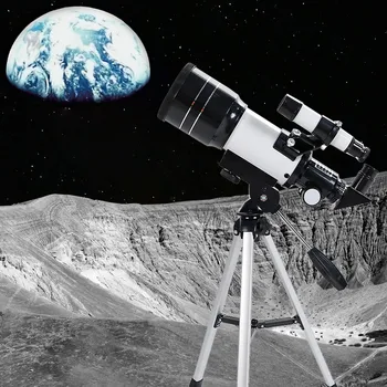 20 mm Refractor Gori Teleskop S Stojalom Odkritelj Področje Reflektor Teleskop Newtonian Laser Collimation Astronomski Monoculars