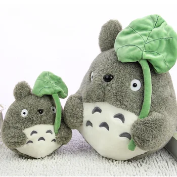 2016 Ustvarjalno Novo Leto, Darila Miyazaki Resnično Lotus listov Totoro Velikih Plišastih Lutke Poroka, Valentinovo Darilo Kakovosti