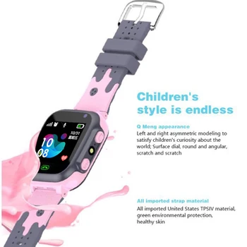 2020 Otroci Pametno Gledati SOS Antil-izgubil ročno uro Baby 2G Kartice SIM Ura Klica Lokacijo Tracker Otrok Smartwatch PK Q50 Q90 Q528