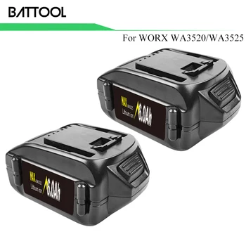 20V 6.0 Ah Litij-Ionska Baterija za Worx WA3520, WA3525, WA3575, WA3578 Dela za WG151,WG151.5, WG155, WG155.5 Brezžično Električno Orodje,