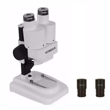 20X/40X kateri je daljnogled Stereo Mikroskop Zgoraj LED Luči PCB Spajkanje Orodje Mobilni Telefon Popravila Mineralnih Gledal Microscopio