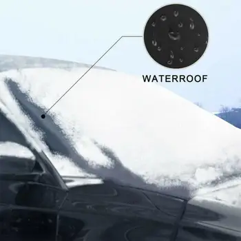 245 * 145 cm Avtomobilskih Magnetni Dežnik Kritje Vetrobransko steklo Avtomobila Sonce Odtenek Nepremočljiva Zaščite Avto Odtenek Sprednji strani vetrobranskega stekla Pokrov