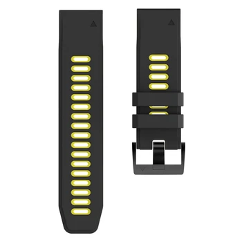 26 22 MM Silikonski Hitro Sprostitev Watchband Trak za Garmin Fenix 6X 6 6S Pro smartwatch Easyfit Zapestje Trak Trak Fenix 5X 5 5S