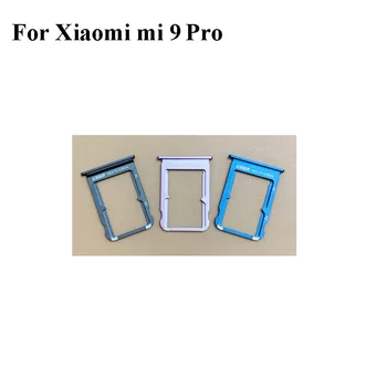 2PCS Za Xiaomi mi 9 pro mi9 pro Pladenj za Kartico SIM + Micro SD Kartico Pladenj Imetnik Režo Adapter Vtičnica Za Xiaomi mi 9pro