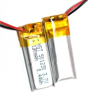 3,7 V 130mAh 501230 Litij-Polymer Li-Po baterija li ionska Baterija za Polnjenje Lipo celice Za mobilne naprave Bluetooth slušalke zvočnik MP3, MP4