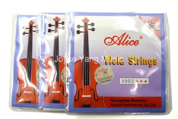 3 skupine Alice A903 alpaka Rane Viola Strune Sklop 4 Strune, 1.-4. Brezplačna Dostava