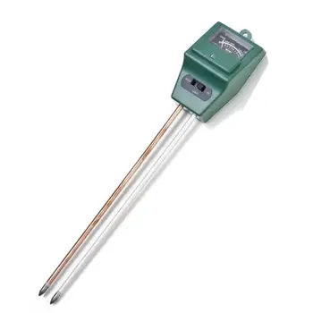 3 v 1 Tla PH Meter Cvetlični lonček Higrometer Tal Tester Rastline Rasti Vlage Intenzivnost Svetlobe Meter Instrument Vrtno Orodje