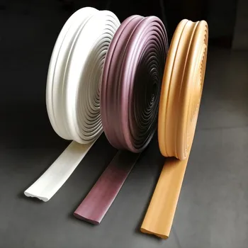 3D Anti-vpliv Meje trakovi Okvir Pasu line Stenske Nalepke Pene Baseboard vrtec tabela kuhinja obnove Domov Dekorativni