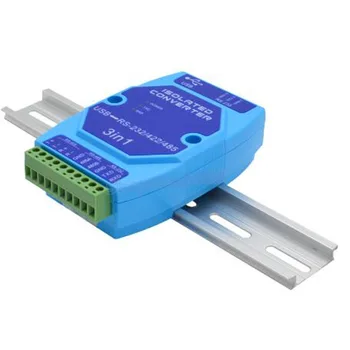 4 v 1 Industrijska zaščito pred udarom strele fotoelektrično izolacije USB za RS485/RS422/RS232 TTL vmesnik USB na serijski pretvornik