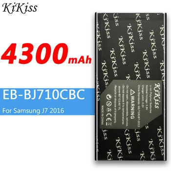 4300mAh Za Samsung Galaxy J7 (2016 Izdaja) Baterije Telefona SM J710 J710F J710FN J710M J710H J7(2016) DUA, EB-BJ710CBC