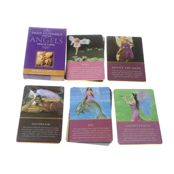 44cards Oracle dnevno smernice iz vašega angeli Tarot Oracle Kartico Krovu Krov Igre Palying Kartice Za Stranke Igre