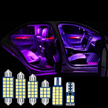 4pcs Napak Avtomobilske LED Sijalke Notranje zadeve Dome Branje Svetilke Trunk Luč Za Hyundai IX35 2010 2011 2012 2013 Dodatki