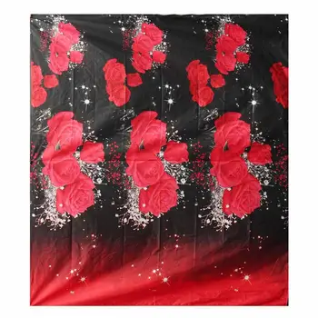 50 3D Rose Cvetje Tiskanje Posteljnina Nabor 2/3/4pcs Odeja Rjuhe Kritje Pillowcases Posteljno Perilo, Spalnica Okraski Bedclothes