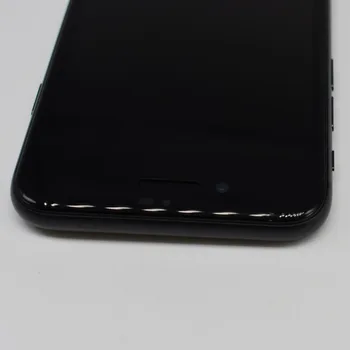 5D 9H Ukrivljen Rob Polno Kritje Kaljeno Steklo Zaščito Film Za iphone 8 8g plus 8p Zaslon Patron, črno bele barve