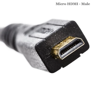 5m Micro HDMI Kabel za Chuwi Hi10 Plus, Vi10 Plus, Hi10 Pro Mikro,Vi8 Plus, Hi8 Pro, Ebook , HiBook Pro Kabel HDMI - Tip D