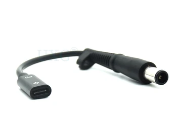 7.4x5.0 mm s Pin Jack USB Tip C PD Power Adapter Pretvornik DC Vtič Priključek Kabel Kabel za DELL Prenosnik Polnilnik