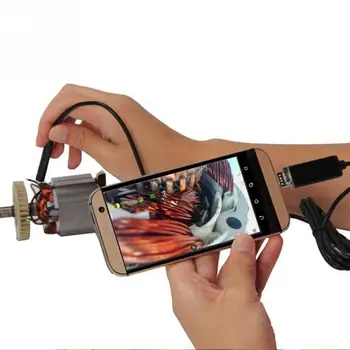 8,0 mm Endoskop HD Kamera USB Tip-c Endoskop s 6 LED 1/2/5M Kabel Nepremočljiva Pregled Borescope za Android PC 3in1