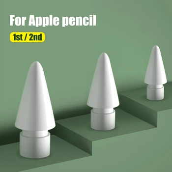 8pcs/6/4 kos Zamenjava Za Apple Svinčnik 1/2 Generacije pisalo na Dotik Konice za apple svinčnik 2 pisalo Nib Združljiv