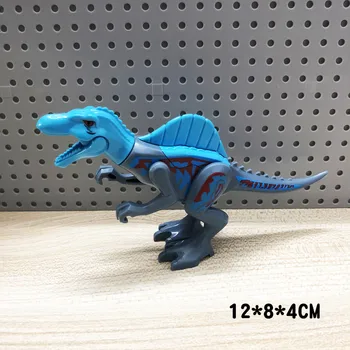 8pcs/Set Triceratops Spinosaurus Združljiv Gradnik Modela Zbrati Jurassic Svetu Dinozaver Blokov, Igrače Za Otroke, Fantje