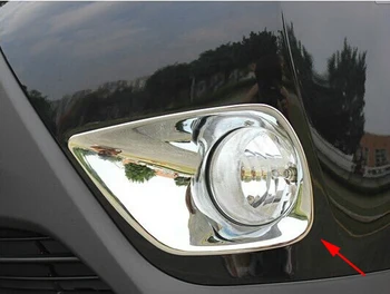 ABS Chrome Sprednje luči za Meglo Lučka za Kritje Trim Za toyota RAV4 2013
