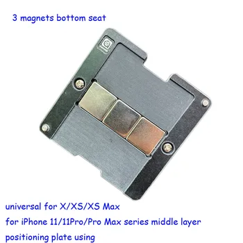 Amaoe Nov Srednji Sloj Reballing Postaja Celoten Sklop za iPhone 11 11Pro Max Tin Zasaditev z Reballing Matrica 0.1 0.12 0.15 mm
