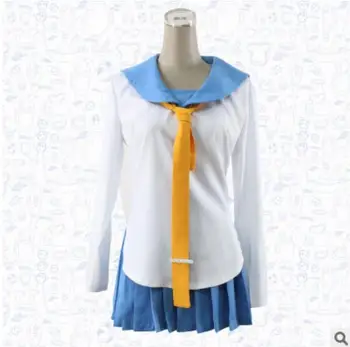 Anime Nisekoi cosplay Kirisaki Chitoge Onodera Kosaki cartoo Japonski Šoli JK enotno dekleta Mornar obleko v Lolita Določa