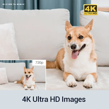 ANNKE 4K Ultra FHD Barvno Video nadzorni Sistem 8CH 8MP H. 265+ DVR Z 8MP na Prostem Vremensko Varnosti CCTV Kamere
