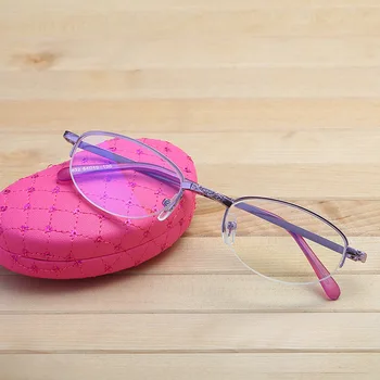 Anti-utrujenost Anti-Blu-ray Obravnavi Očala Ženske Moški Zložljiv Zložljive Presbyopia Očala Ženski Metal Očala Z Original Škatlo