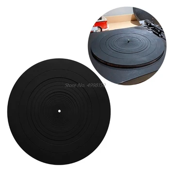 Anti-vibration Silikonsko Blazinico Gume LP Antislip Mat Phonograph Gramofon Vinil Zapis Igralci Pribor Dropship