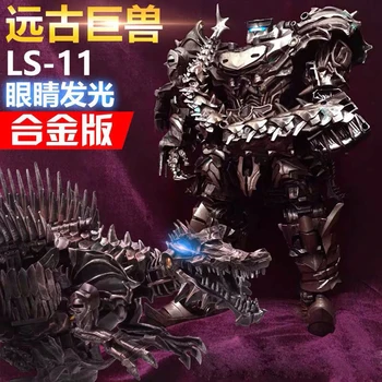 AOYI LS11 LS-11 Preoblikovanje Akcijskih Figur 37 cm Scorn Dinobots Stari Behemoth Dinozaver Anime Slika Model Igrača