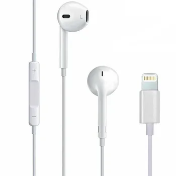 Auriculares cascos con mikro compatibles con iPhone 7,8,X,XS,XR,11 Kabel Conexión Bluetooth