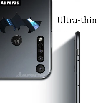 Auroras Ultra-tanek Težko Mat Primeru Za Motorola G8 Plus Hrbtni Pokrovček Shockproof Za Moto G8 Predvajaj Moto Eno Makro Telefon Kritje