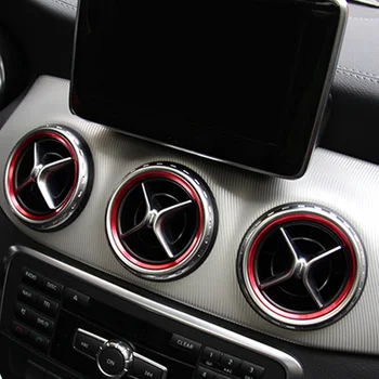Auto klima izstopu Zraka Okrasni Obročki Avto Notranje opreme Za Benz GLA/GLC/vrsta/B Series