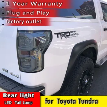 Avto Styling za Toyota Tundra zadnje luči za obdobje 2007-2013 LED Tundre luč nazaj luči dim črne barve Nova