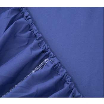 Barva mehka tkanina opremljena stanja vzmetnice pokrov z elastično gumico posteljo stanja