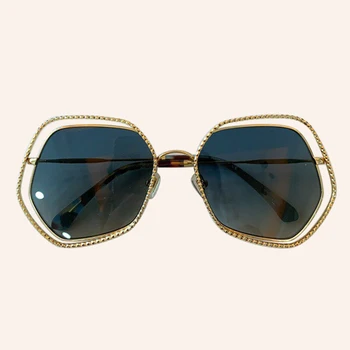 Blagovne Znamke Oblikovalec Nezakonitih Sončna Očala Ženske 2020 Vroče Votlih Iz Okvirja Modna Sončna Očala Ženski Luksuzni Oculos De Sol