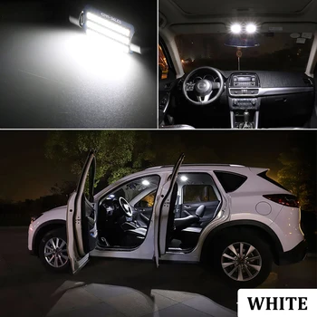 BMTxms Canbus Avtomobilske LED Notranjosti Zemljevid Dome Luč Kit Za BMW X5 E53 E70 (2000-2013) brez Napak Auto Svetilke Žarnice Oprema